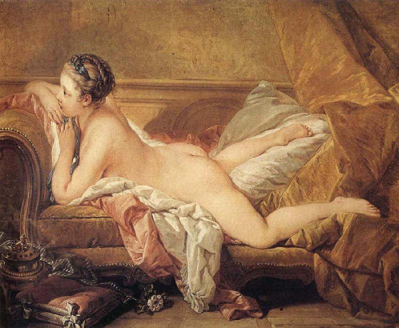 Francois Boucher Blonde Odalisque oil painting image